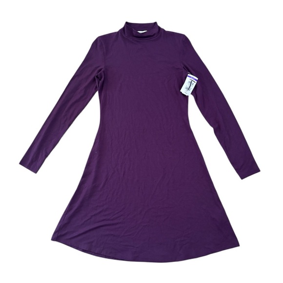 VINCE MOCK T-SHIRT DRESS, XS - Picture 3 of 6